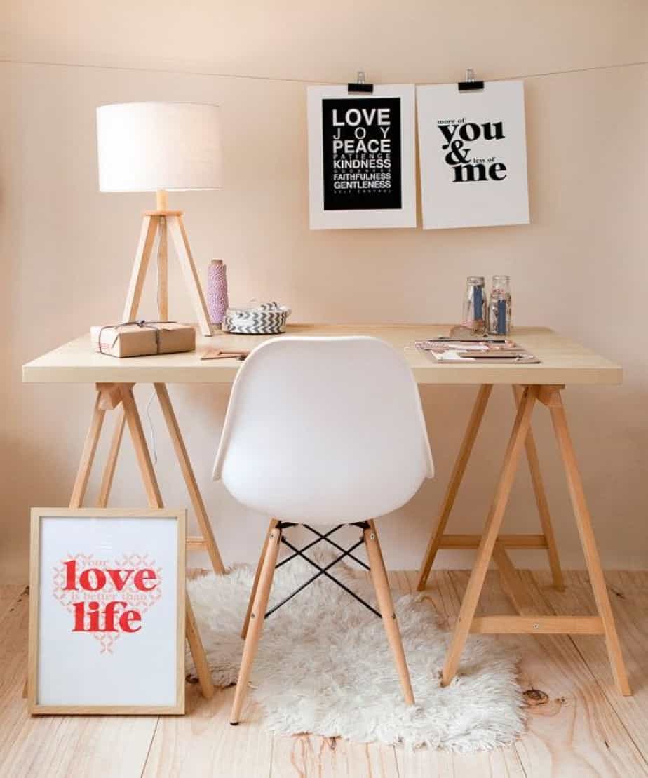 Déco bureau cocooning
