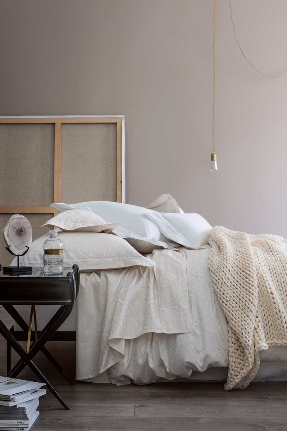 linge de lit allegorie nina ricci - Pinterest : une chambre cocooning pour l'hiver