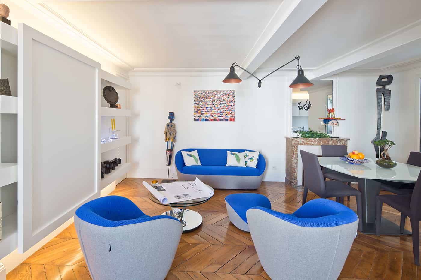 Visite d'un appartement Archibien à Paris duplex darchitecte a paris © Jonathan Letoublon Architecte Antonin Ziegler via Archibien 3 - Visite d'un appartement Archibien à Paris