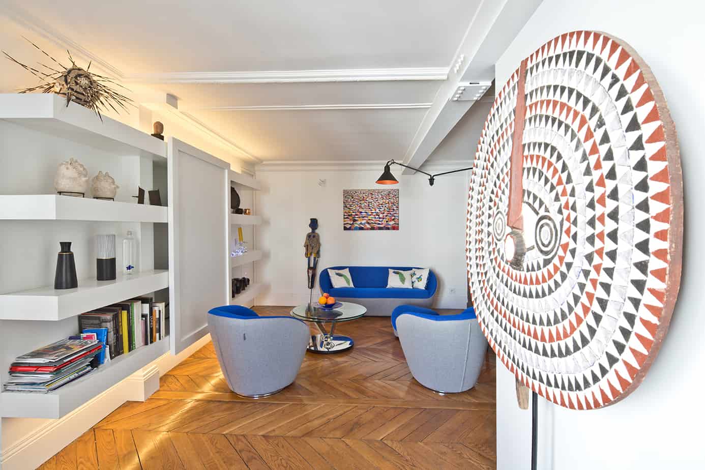 Visite d'un appartement Archibien à Paris sejour visite dun appartement parisien © Jonathan Letoublon Architecte Antonin Ziegler via Archibien 13 - Visite d'un appartement Archibien à Paris