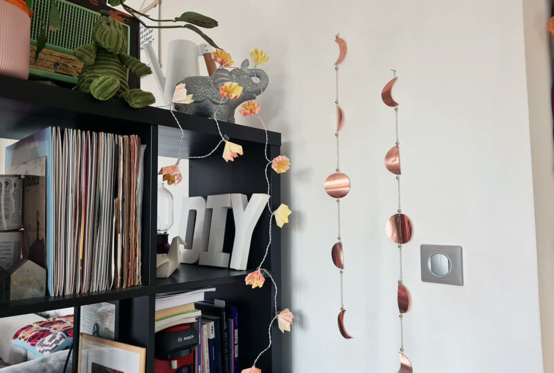 DIY déco : fabriquer un bijou de mur en cuivre