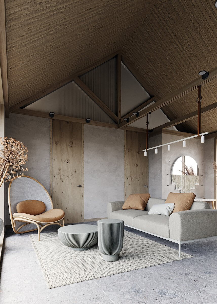 deco japandi salon design meuble design - Tendances meubles et décoration 2021 : le grand décryptage