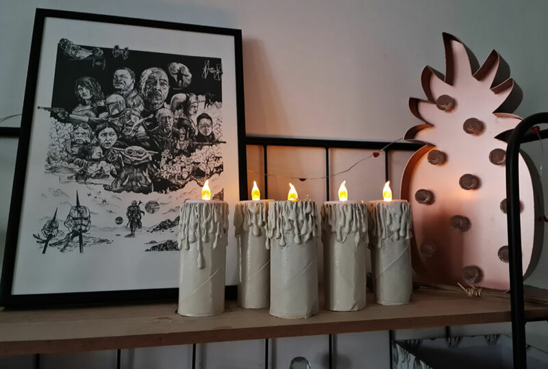 DIY : fabriquer des bougies écologiques pour décorer durant les fêtes de fin d'année